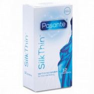 Pasante Silk Thin Kondomer 12 st - Klar