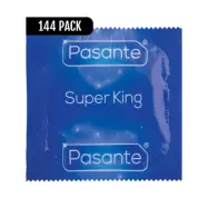 Pasante Super King: Kondomer, 144-pack