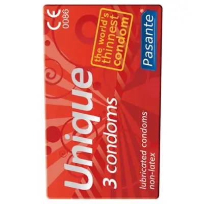 Pasante Unique non-latex 3-pack