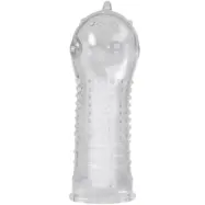 Penis Sleeve With Stimulating Texture Dots& Ribs