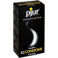 Pjur Sensitive: Kondomer, 12-pack