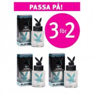 Playboy Classic vattenbaserat glidmedel 3 st - Köp 3 betala för 2 - Super deal!