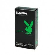 Playboy Kondomer - 3-in-1 - Antal 12st