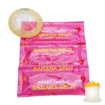 RFSU Banana Split Kondom med Banansmak
