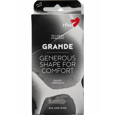 RFSU Grande: Kondomer, 30-pack
