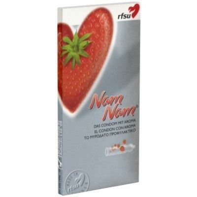RFSU Nam Nam Jordgubb: Kondomer, 25-pack