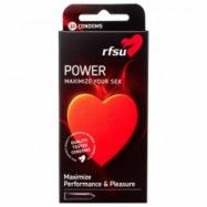 RFSU Power Boost Kondomer 8 st     - Klar