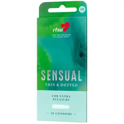 RFSU Sensual (Näkken) Kondomer 10-pack