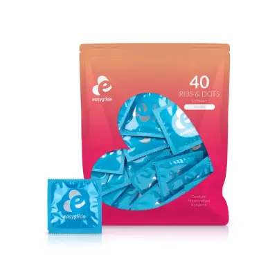 Ribs& Dots Condoms 40-pack