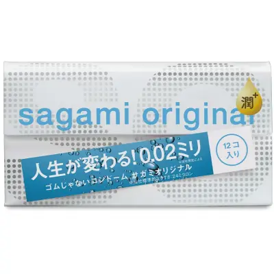 Sagami Original 0.02 Extra lubricated 12-Pack