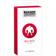 Secura: Big Boy 60 mm, Kondomer, 12-pack