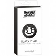 Secura: Blue Pearl, Kondomer, 12-pack