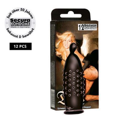 Secura Dark Desire 12stycken kondomer