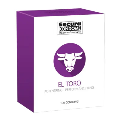 Secura: El Toro, Kondomer, 100-pack