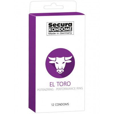 Secura: El Toro, Kondomer, 12-pack