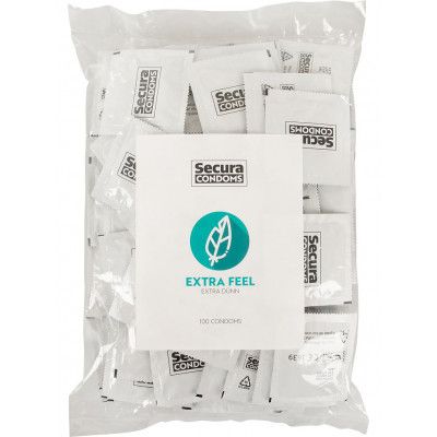 Secura: Extra Feel, Kondomer, 100-pack