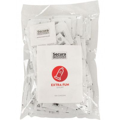 Secura: Extra Fun, Kondomer, 100-pack