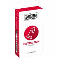 Secura: Extra Fun, Kondomer, 12-pack