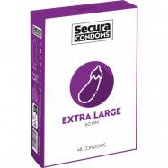 Secura: Extra Large, Kondomer, 48-pack