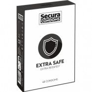 Secura: Extra Safe, Kondomer, 48-pack