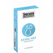 Secura: Extra Wet, Kondomer, 12-pack