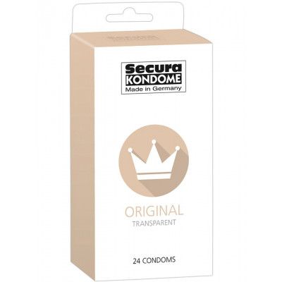 Secura: Original, Kondomer, 24-pack