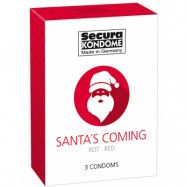 Secura: Santa's Coming, Kondomer, 3-pack