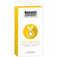 Secura: Test the Best, Kondomer, 12-pack