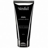 Sinful Anal Vattenbaserat Glidmedel 100 ml - Black