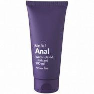 Sinful Anal Vattenbaserat Glidmedel 100 ml - Purple