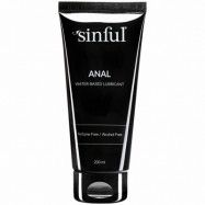 Sinful Anal Vattenbaserat Glidmedel 200 ml - Clear