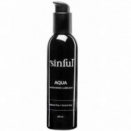 Sinful Aqua Vattenbaserat Glidmedel 200 ml - Clear