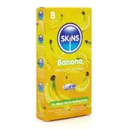 Skins Banana Condoms 8-pack