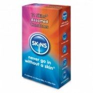 Skins Assorted Kondomer 12-pack - Clear