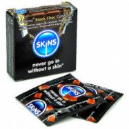 Skins Kondomer med Chokladsmak 4 st