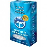 Skins Natural: Kondomer, 12-pack