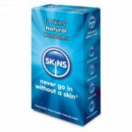 Skins Natural Kondomer 12-pack - Klar