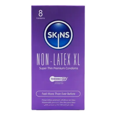 Skins Non-Latex XL Condoms 8-pack