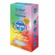 Skins Flavoured Condoms 12 pcs - Klar