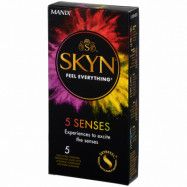 SKYN 5 Senses Latexfria Kondomer 5 st - Clear