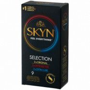 SKYN Selection Latexfria Kondomer 9 st - Blandade färger