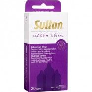 Sultan Ultra Thin: Kondomer, 20-pack