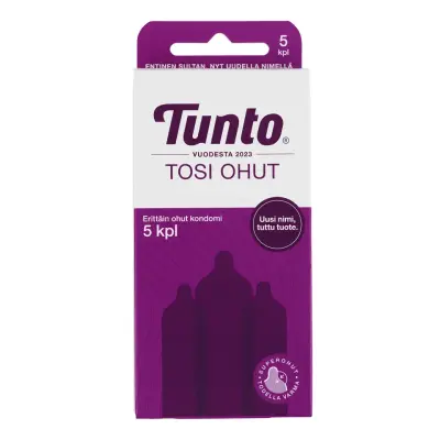Tunto Supertunna Kondomer 5-pack