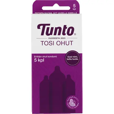 Tunto Tosi Ohut 5-pack
