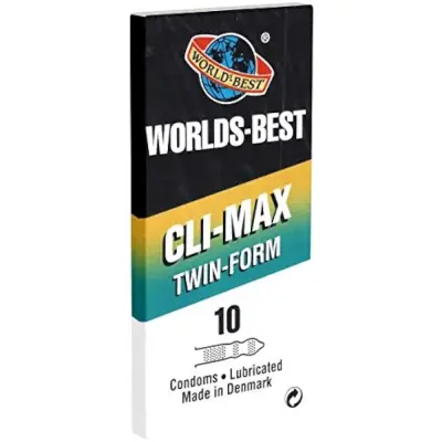 Worlds Best Cli Max Twin Form 10-pack