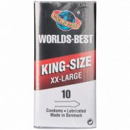 Worlds-Best King-Size XXL kondomer 10 st.   - Klar - 2XL