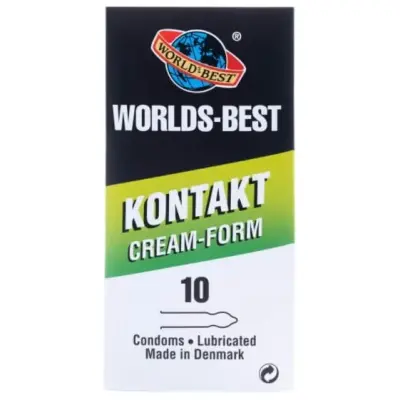 Worlds Best Kontakt Cream Form 10-pack