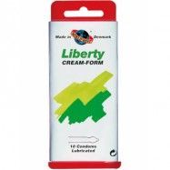 Worlds Best: Liberty Cream-Form, Kondomer, 10-pack