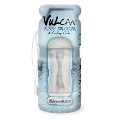Vulcan Pussy Stroker With Cooling Glide