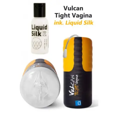 Vulcan Tight Vagina ink. Liquid Silk, Kit